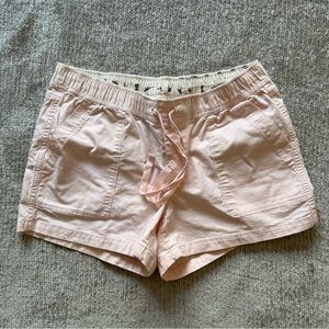 The‎ North Face Women’s Blush Pink Cotton Shorts Size L Rip Stop Lightweight